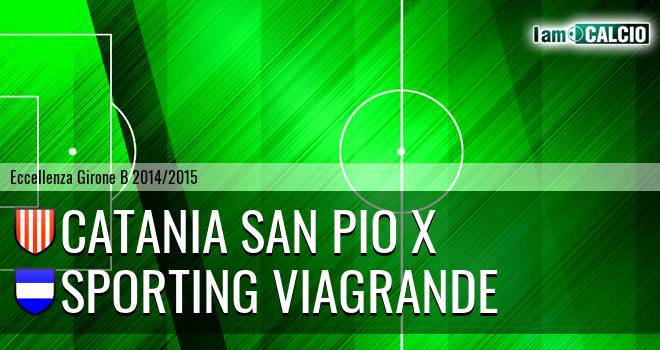 Catania San Pio X - Sporting Viagrande