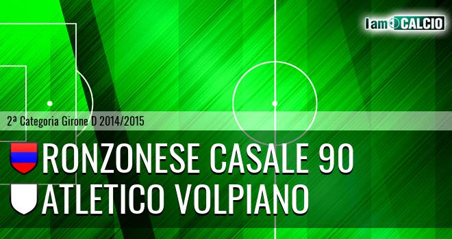 Ronzonese Casale 90 - Atletico Volpiano