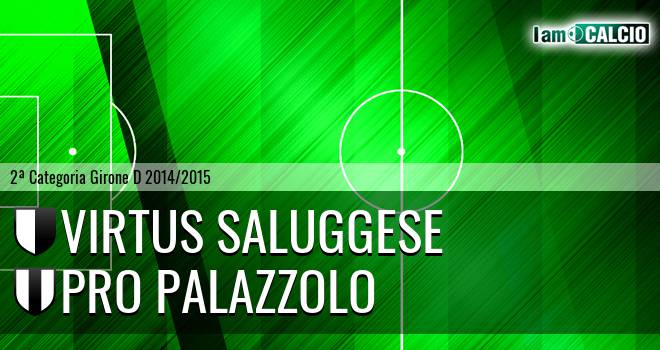 Virtus Saluggese - Pro Palazzolo