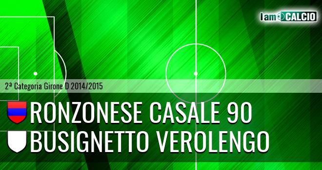 Ronzonese Casale 90 - Busignetto Verolengo