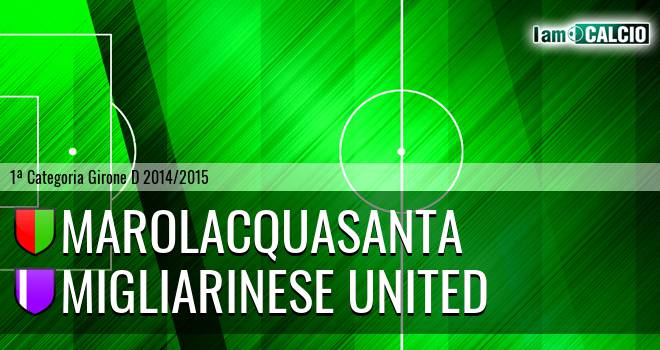 Marolacquasanta - Migliarinese United