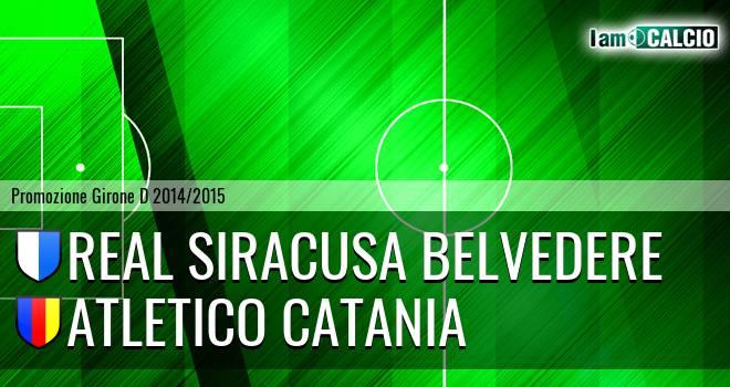 Real Siracusa Belvedere - Atletico Catania