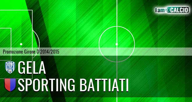 Gela - Sporting Battiati