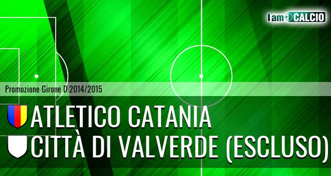 Atletico Catania - Città di Valverde (Escluso)