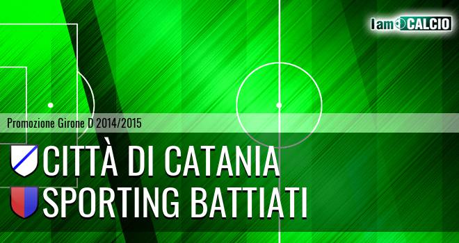 Città di Catania - Sporting Battiati