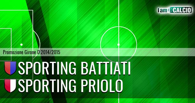 Sporting Battiati - Climiti FC San Paolo Priolo