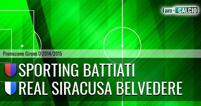 Sporting Battiati - Real Siracusa Belvedere