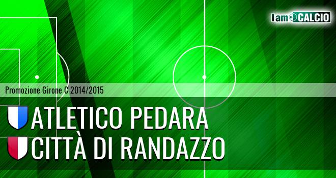 Atletico Pedara - Città di Randazzo