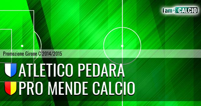 Atletico Pedara - Pro Mende Calcio