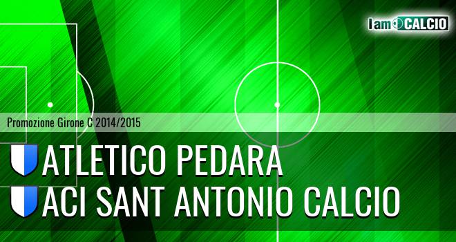 Atletico Pedara - Aci Sant' Antonio Calcio