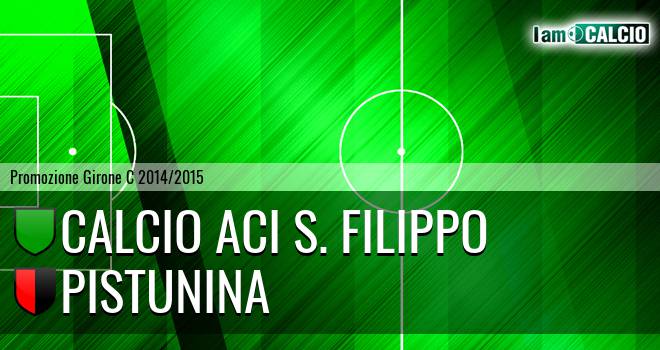 Calcio Aci S. Filippo - Pistunina