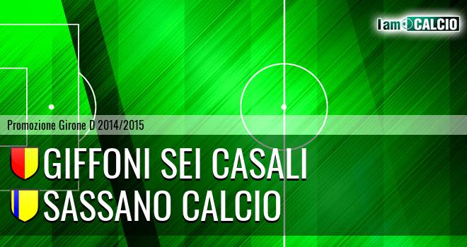 Giffoni Sei Casali - Sassano Calcio