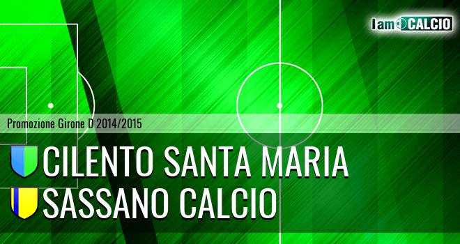 Cilento Santa Maria - Sassano Calcio