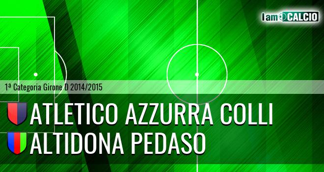 Atletico Azzurra Colli - Altidona Pedaso