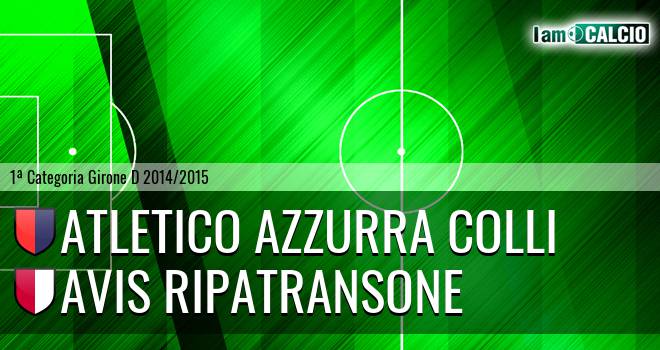 Atletico Azzurra Colli - AVIS Ripatransone