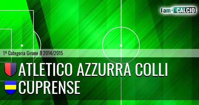 Atletico Azzurra Colli - Cuprense