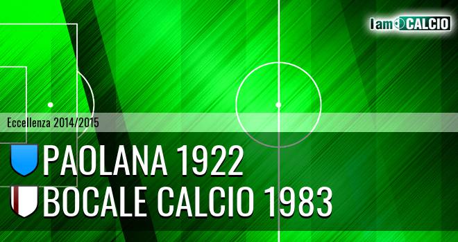 Paolana 1922 - Boca Nuova Melito ADMO