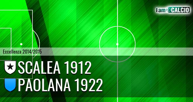 Scalea 1912 - Paolana 1922