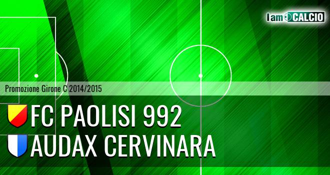 FC Paolisi 992 - Audax Cervinara