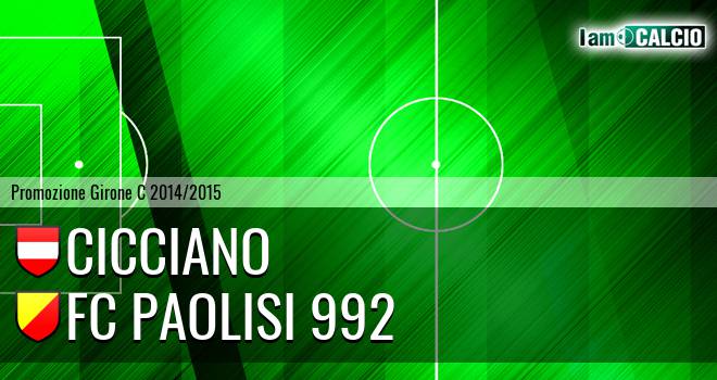 Cicciano - FC Paolisi 992