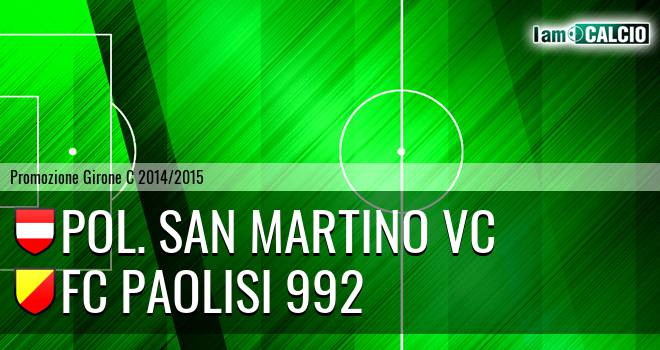 Pol. San Martino VC - FC Paolisi 992