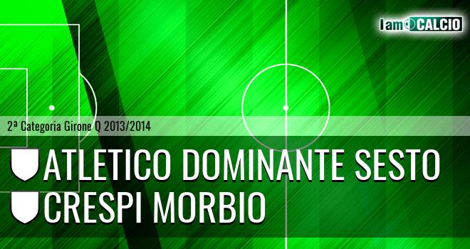 Atletico Dominante Sesto - Crespi Morbio