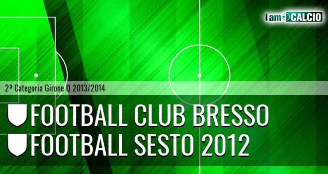 Football club Bresso - Football Sesto 2012