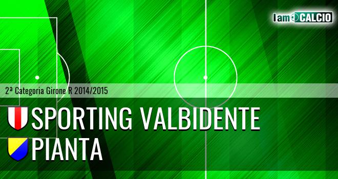 Sporting Valbidente - Pianta