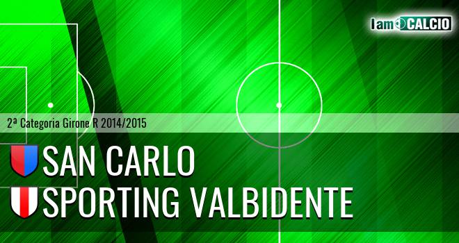 San Carlo - Sporting Valbidente