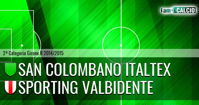 San Colombano Italtex - Sporting Valbidente