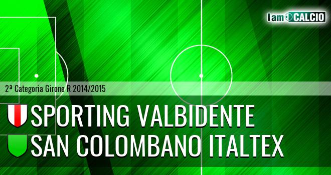 Sporting Valbidente - San Colombano Italtex