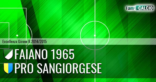 Faiano 1965 - Pro Sangiorgese