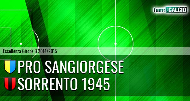 Pro Sangiorgese - Sorrento 1945