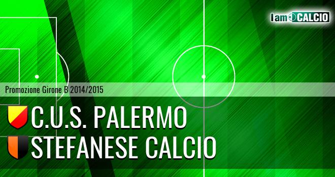 C.U.S. Palermo - Stefanese Calcio