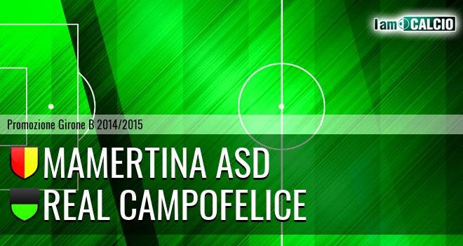 Mamertina Asd - Real Campofelice