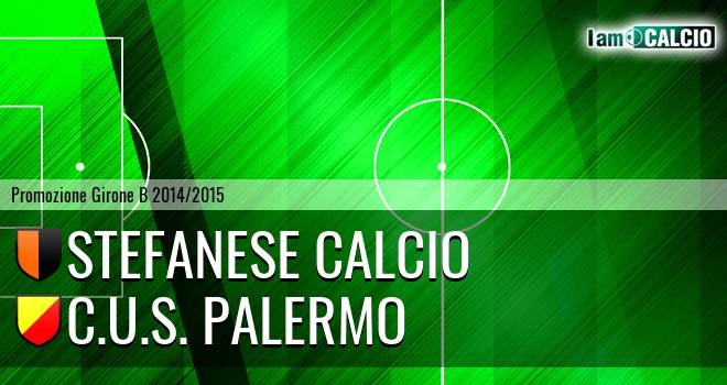 Stefanese Calcio - C.U.S. Palermo