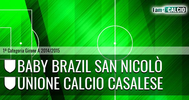 Baby Brazil San Nicolò - Unione Calcio Casalese