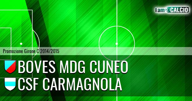 Boves MDG Cuneo - Csf Carmagnola