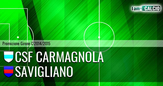 Csf Carmagnola - Savigliano