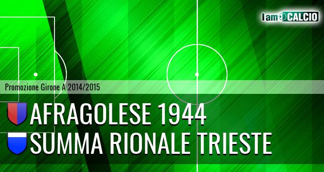 Afragolese - Summa Rionale Trieste