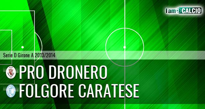 Pro Dronero - Folgore Caratese