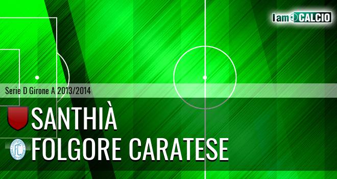 Santhià - Folgore Caratese