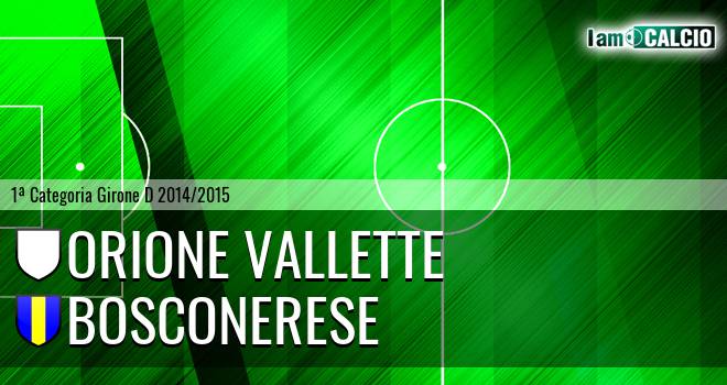 Orione Vallette - Bosconerese