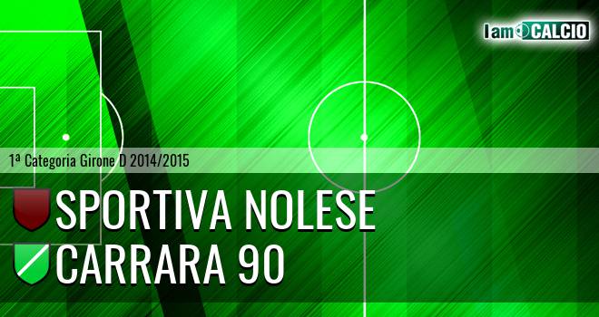 Sportiva Nolese - Carrara 90