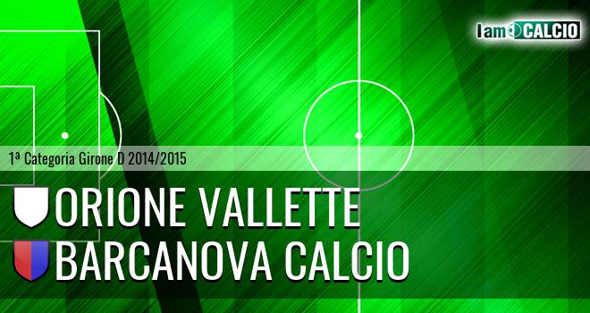 Orione Vallette - Barcanova Calcio