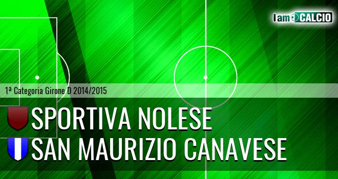 Sportiva Nolese - San Maurizio Canavese