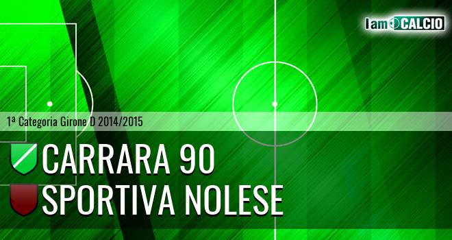 Carrara 90 - Sportiva Nolese