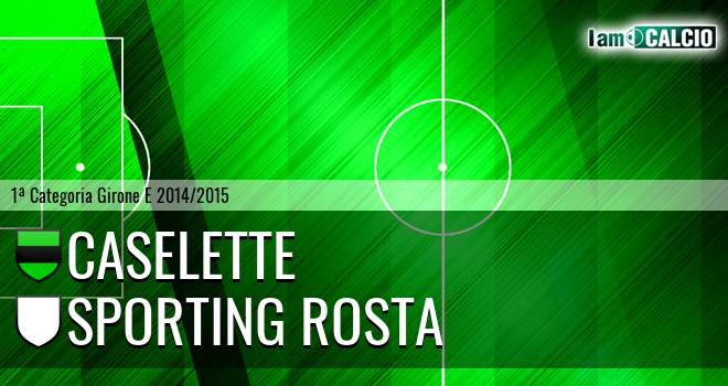 Caselette - Sporting Rosta