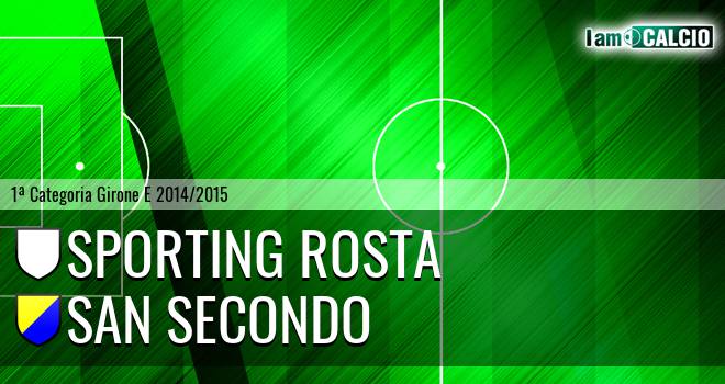 Sporting Rosta - San Secondo