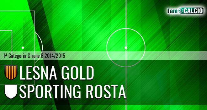 Lesna Gold - Sporting Rosta